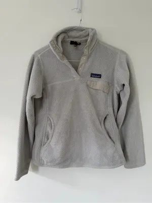 Patagonia Women’s Re-Tool Snap-T Pullover in Tailored Grey - Nickel Size Small thumbnail 2