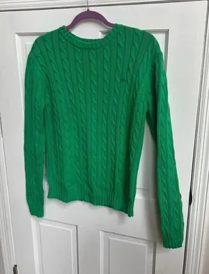 Lilly Pulitzer‎ green sweater size medium thumbnail 1