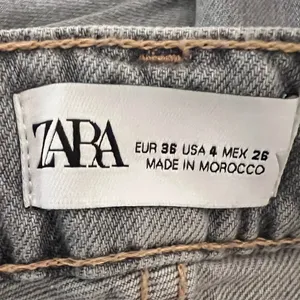 Zara Wide Leg Legged Pants‎ Denim Jeans Size Cargo Y2K Festival thumbnail 5
