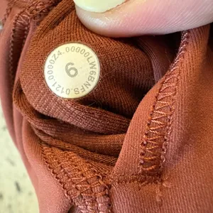 LULULEMON Wunder Train‎ High-Rise Crop 23" In Dark Terracotta Size 6 thumbnail 5