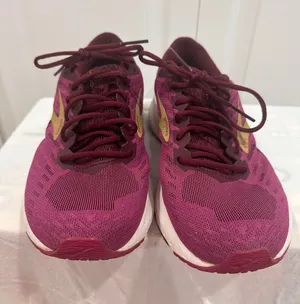 Brooks Launch 6 Running Shoes Beetroot Pink Gold Women's Size 9 Medium B thumbnail 1