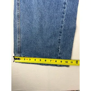 We The Free Free People M Modern Meadow High Rise Wide Leg Denim Pants M thumbnail 5