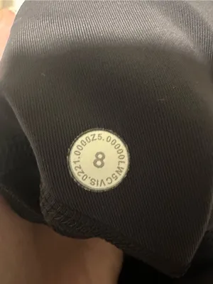 Lululemon Power Thru High Rise Tight 25" Black style W5CVIS size 8 thumbnail 3
