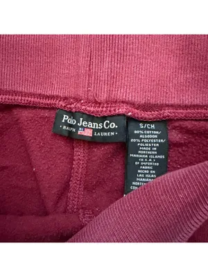 Vintage Y2K Polo Jeans Co Ralph Lauren Low-Rise Sweatpants Women's Size Small thumbnail 4