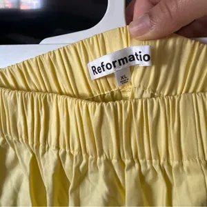 NWT Reformation Brio Two Piece Yellow Skirt and Top thumbnail 6