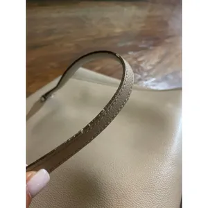 KATE SPADE Patterson Drive Geraldine Bag MINIMALIST Beige Leather Tote Purse thumbnail 6