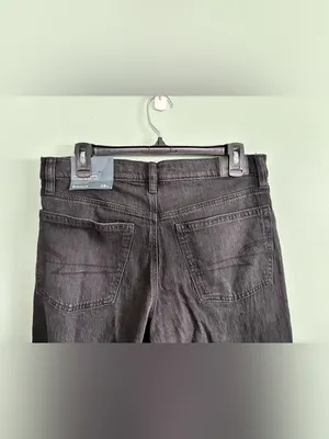 NWT American Eagle Dreamy Drape Strigid Ultra Wide Leg Jeans Low Rise 6 R 28 thumbnail 4