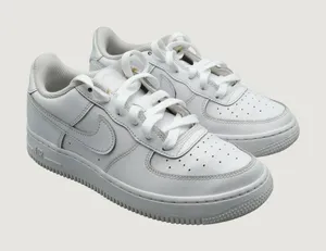 Nike Air Force 1 Low White Sneaker Streetwear 5Y Women 6.5 FV5951-111 thumbnail 1
