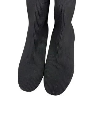 Joie Neely Black Knit Stretch Sock Booties Ankle Boots Size 10 thumbnail 9
