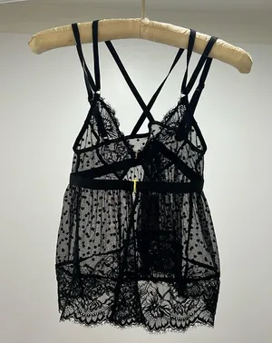 Mentionables black lingerie top thumbnail 1