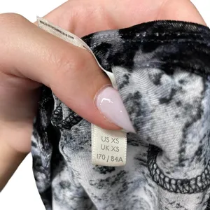 Free People Virgo Moon Velvet Slip Minidress Gray Black Leopard Size‎ XS thumbnail 13