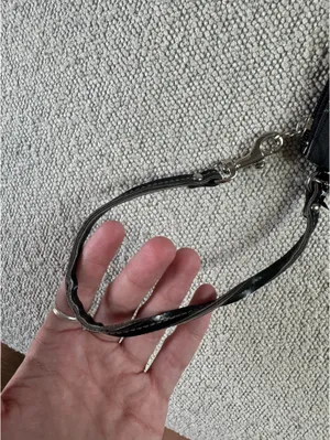 Coach Black & Pink Plaid Wristlet thumbnail 5