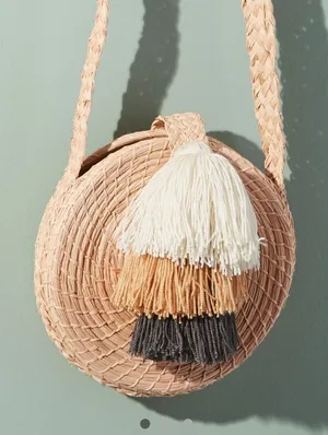 Tulum Tasseled Crossbody Anthropologie Bag thumbnail 1