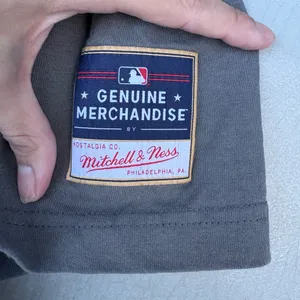 MLB Los Angeles Dodgers Mitchell & Ness Baseball Grey Graphic T-shirt thumbnail 6