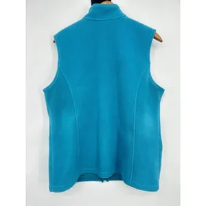 L.L. Bean Blue Fleece Stretch Full Zip Vest Size Womens Large‎ Timeless Outdoor thumbnail 3