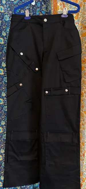 Hot & Delicious Black cargo pants thumbnail 1