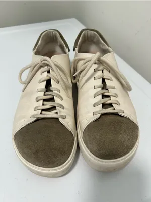 Birkenstock Bend Low Decon Pop Sneakers Taupe Eggshell Size 7 - 7.5 US Narrow thumbnail 2