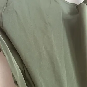 Showpo Ameleth Collared Wrap Front Mini Dress in Olive Size 8 Green thumbnail 9