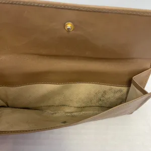 Gucci Bamboo Bi-Fold Leather Wallet in Tan - Preowned thumbnail 8