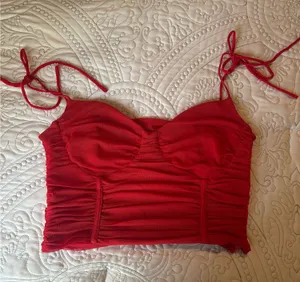 Princess polly red tank top thumbnail 1
