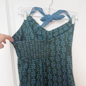 Vintage American Eagle Y2K Babydoll Halter Top Medium Bohoh 2010s Bella Swan thumbnail 4