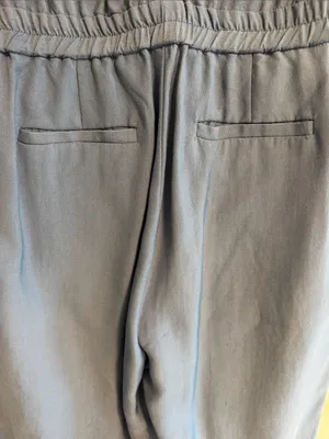 J.Crew Women’s Size 4 Blue Sleeveless V-Neck Jumpsuit thumbnail 7