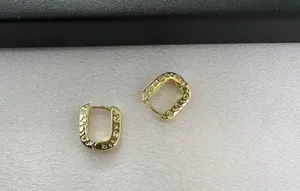 Small Geometric Square Hoop Earrings for Women thumbnail 4