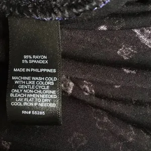 Express Blue Paisley Dress Women Size L thumbnail 7