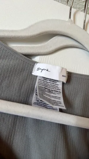 Supre Long Sleeve Top Gray Size M thumbnail 2