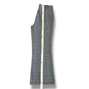 Max Studio London‎ Women’s Large Pants Houndstooth Wide Leg Stretch Trousers thumbnail 5
