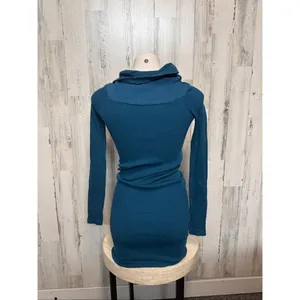 JJ Authentic Blue Knit Sweater Dress thumbnail 3