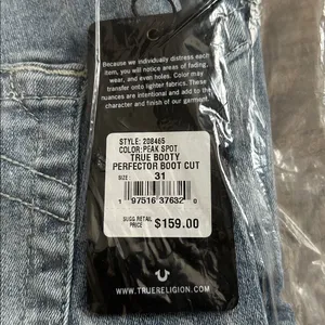 True Religion true booty perfector boot cut jeans thumbnail 2