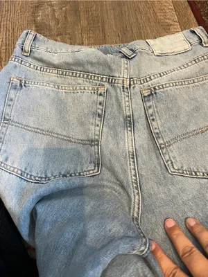Collusion dad Light Blue Women’s Wide Leg Jeans thumbnail 12