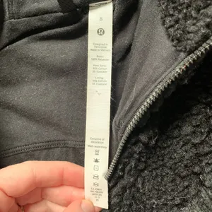 Lululemon Black Sherpa Hoodie 8 thumbnail 6