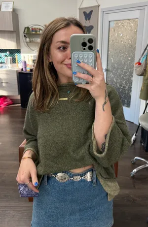 Vintage sweater Green Size none thumbnail 1