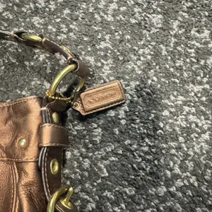 Coach Metallic Brown Shoulder Bag thumbnail 5