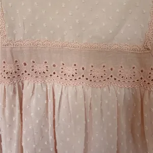 Amazon Pink Flutter Sleeve Blouse with Bib Collar thumbnail 2