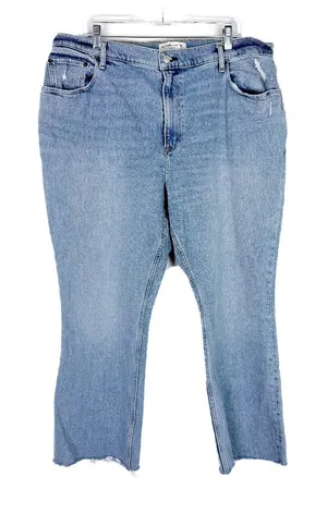 Abercrombie & Fitch Curve Love The '70s Vintage Flare Ultra High Rise Jeans 18S thumbnail 1