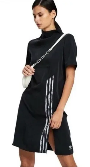Danielle Cathari X Adidas Originals DC Dress Black Women Size 2 Athlesiure‎ thumbnail 1