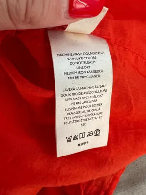 Maeve Anthropologie nwt Tangerine twist front mono dress size XS thumbnail 11