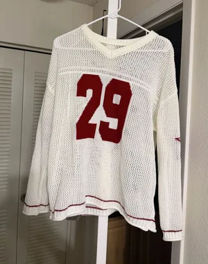 Jersey sweater White Size XL thumbnail 1