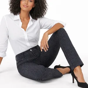 Pilcro‎ Anthropologie Womens Serif Fit Corduroy Pants 27 Textured Geometric Soft thumbnail 1