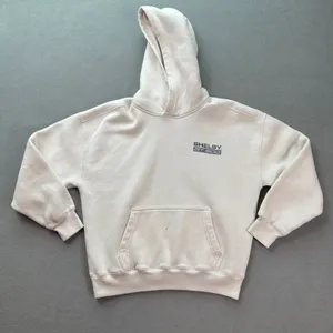 Hollister Shelby GT 500 Ford Hoodie Women's XS Cream Boxy Fit Cotton Blend Car thumbnail 2