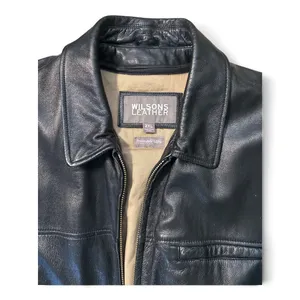 Wilsons Leather Genuine Black Leather Thinsulate Jacket 2XL thumbnail 2