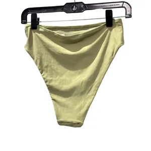 Aerie Women's Sage 90s High Cut Cheeky Bikini Bottom Sz M thumbnail 6