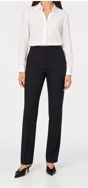 Wilfred Aritzia Nadine Pant Black Wool Blend Tailored Trousers Size 2 thumbnail 1