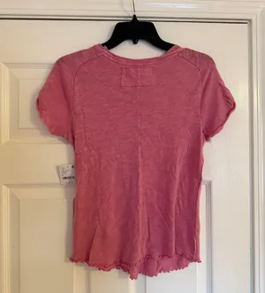 Free People Baby Pink Tee thumbnail 2