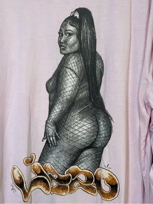 Lizzo official womens Special tour 2023 merch long sleeve t-shirt pink XL thumbnail 2