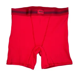 Skims Cotton Rib Boxer Womens Medium Red‎ Excellent Loungewear Shorts thumbnail 1