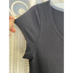 Athleta Crescendo Asymmetrical Stretch Dress Black Size‎ Small Travel Knit thumbnail 8